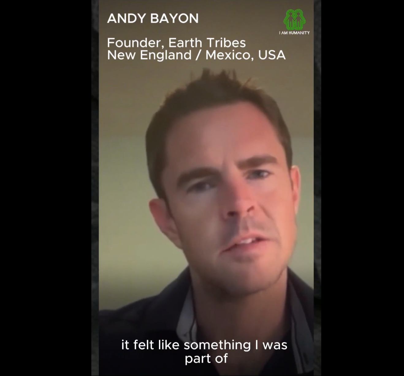Andy Bayon, Founder of Earth Tribes — Humanity Flourishing Prize Finalist, 2025